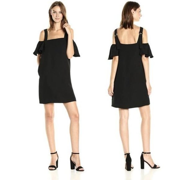 Catherine Malandrino Dresses & Skirts - Catherine Malandrino Hale Cold Shoulder M